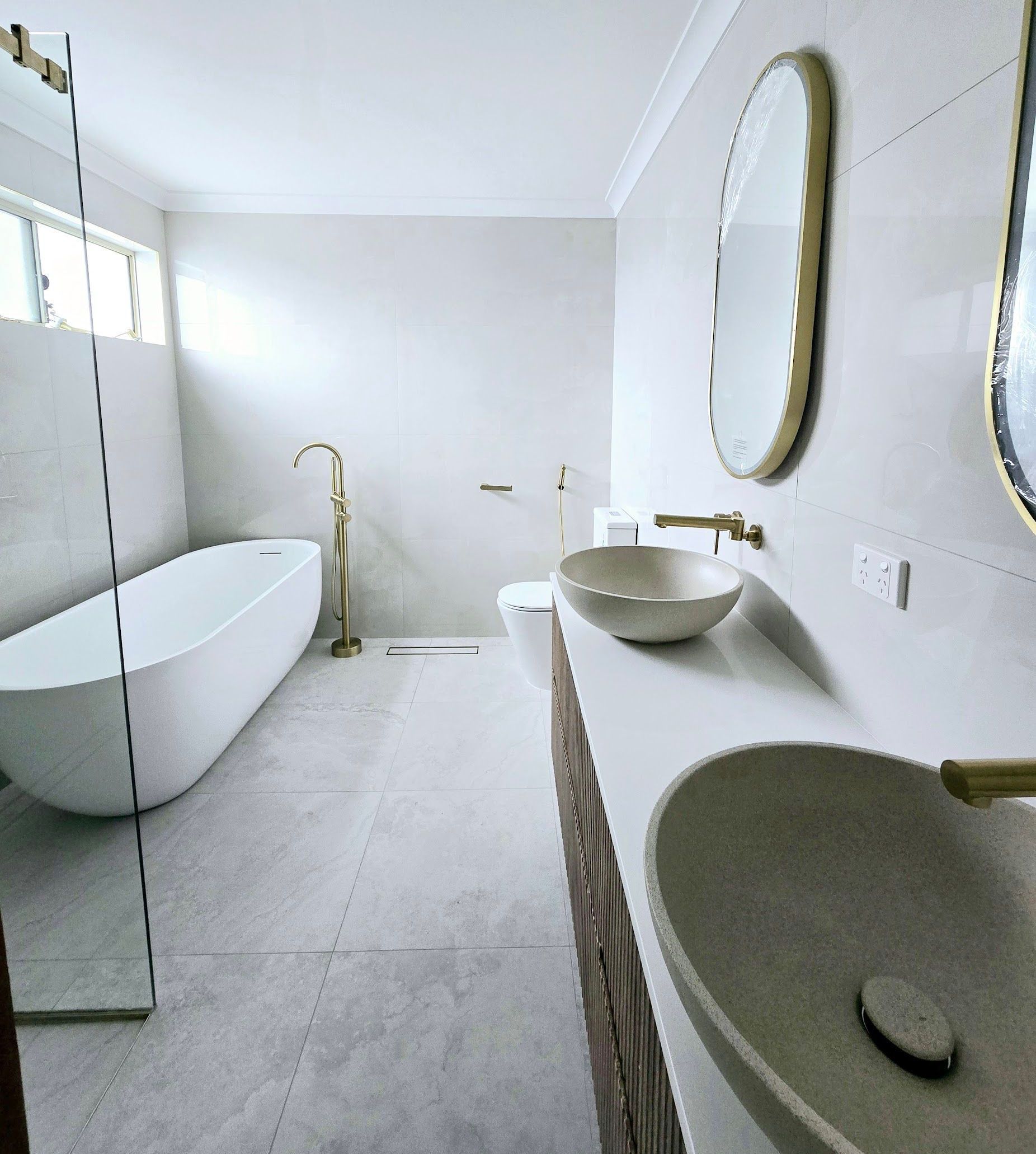 Bathroom renovation in Perth.