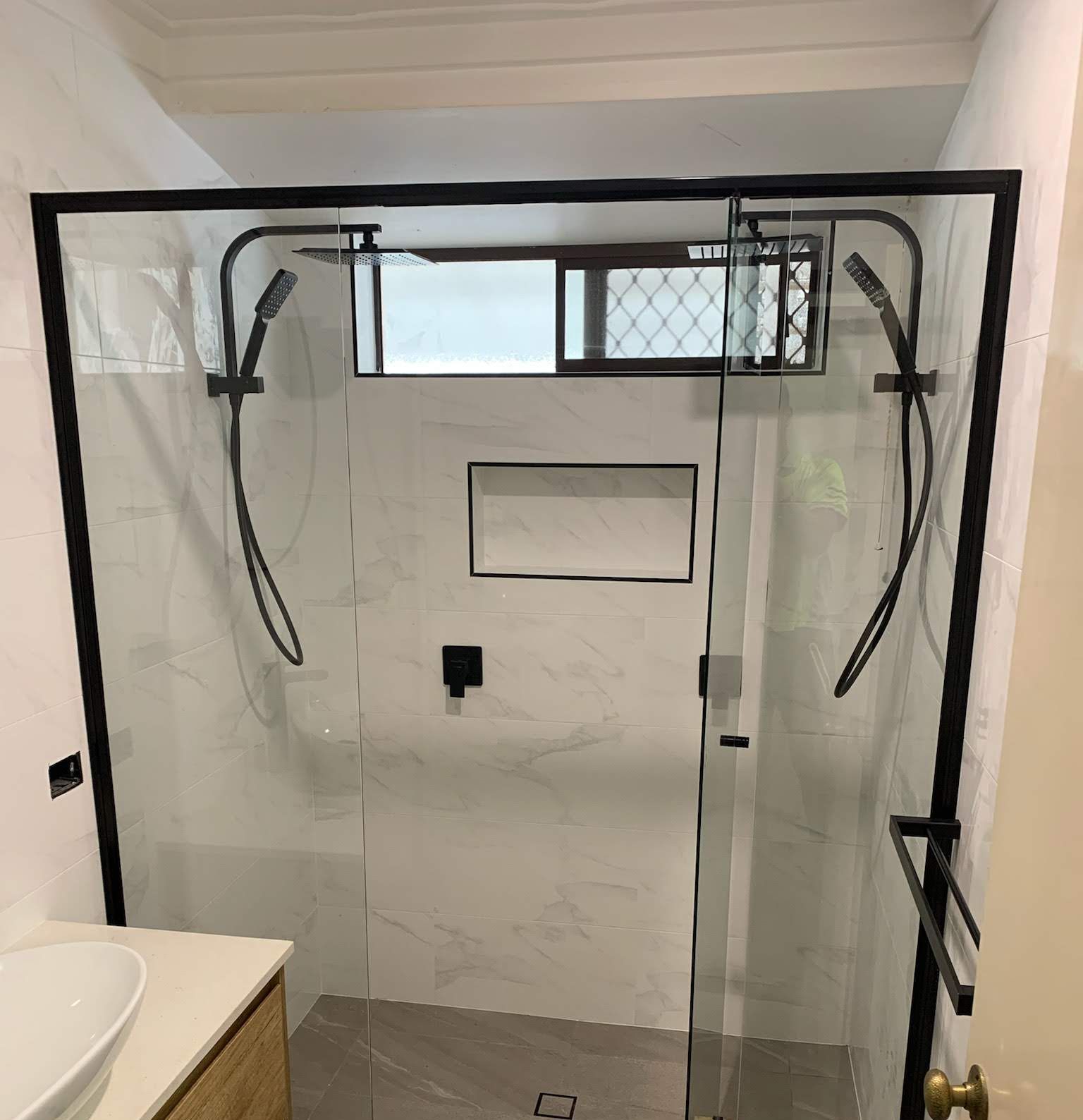 Bathroom renovation in Perth.