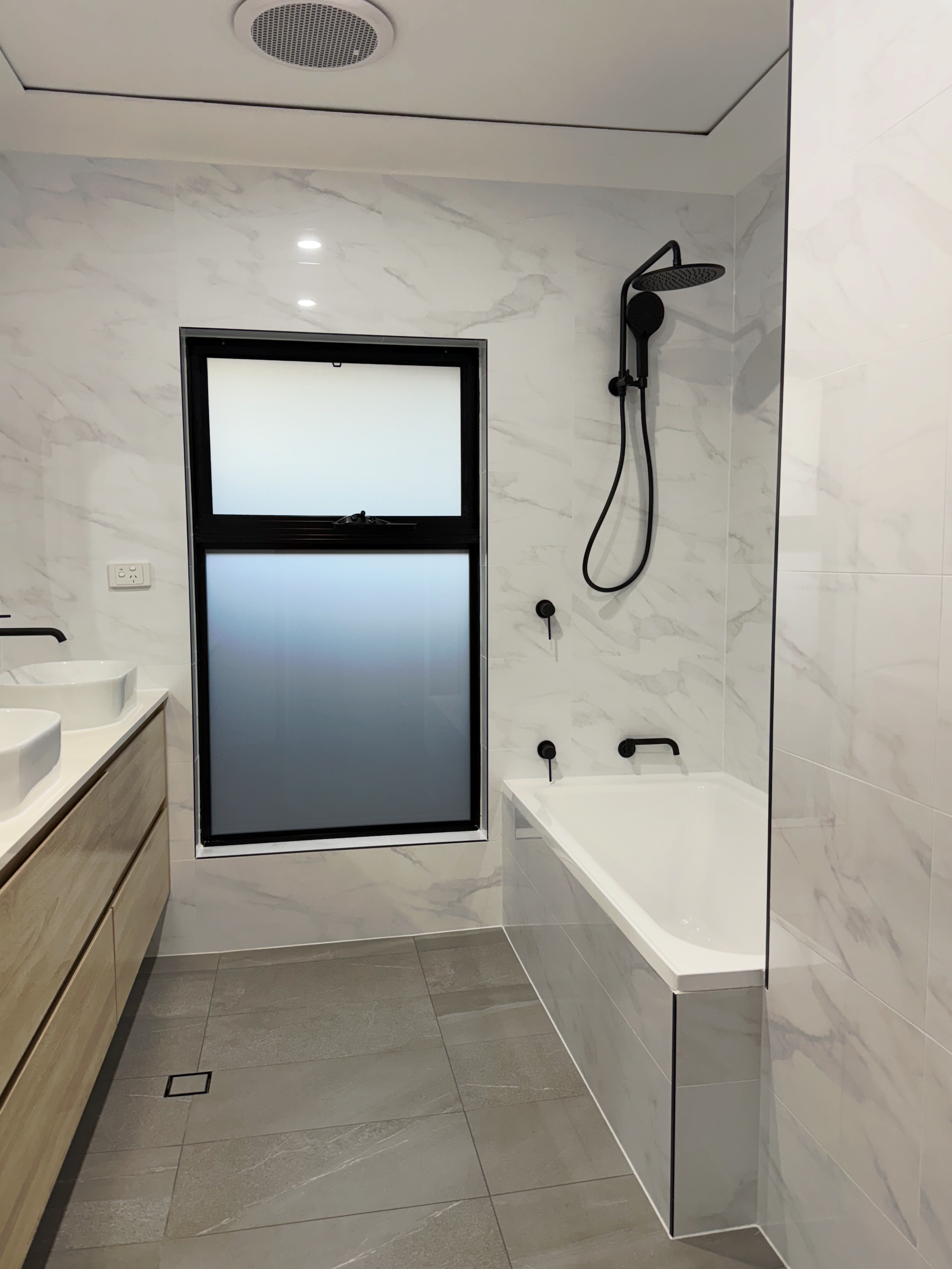 Bathroom renovation in Perth.