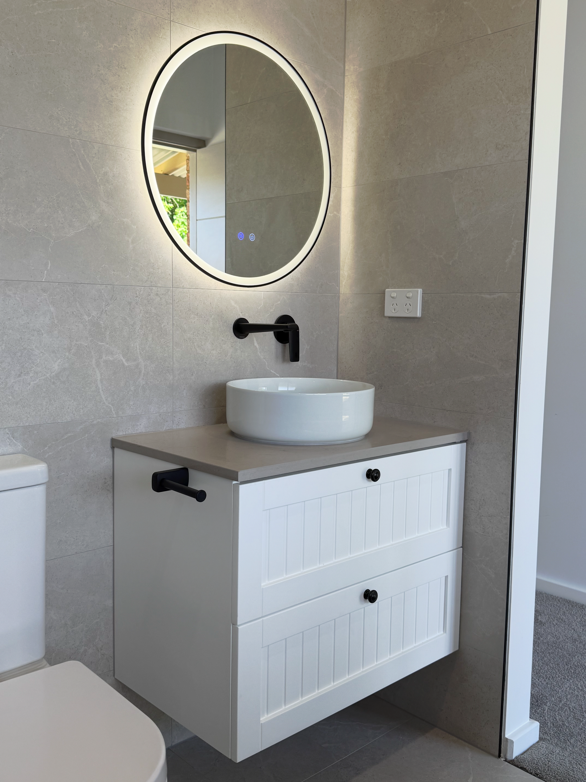 Bathroom renovation in Perth.