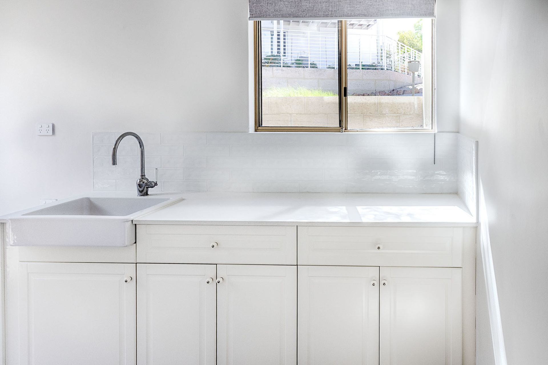 Laundry renovation in Perth.