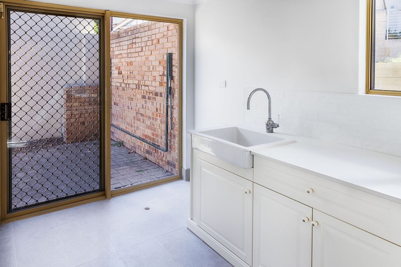 Laundry renovation in Perth.