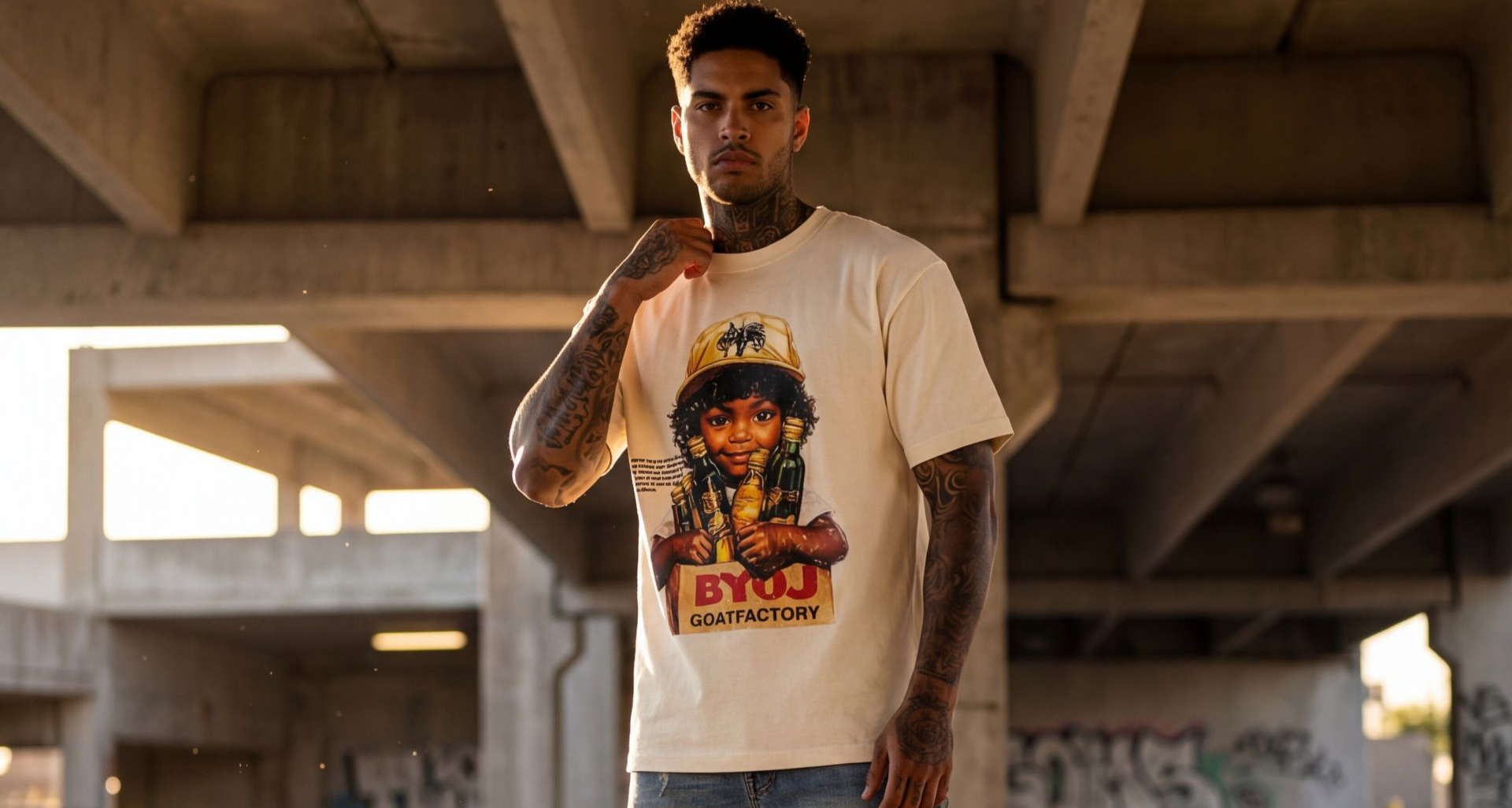 BYOJ Tee 1. 100% COTTON