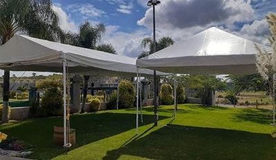 LONAS Y SERVICIOS CROWN - CARPAS SENCILLA Y DECORADAS