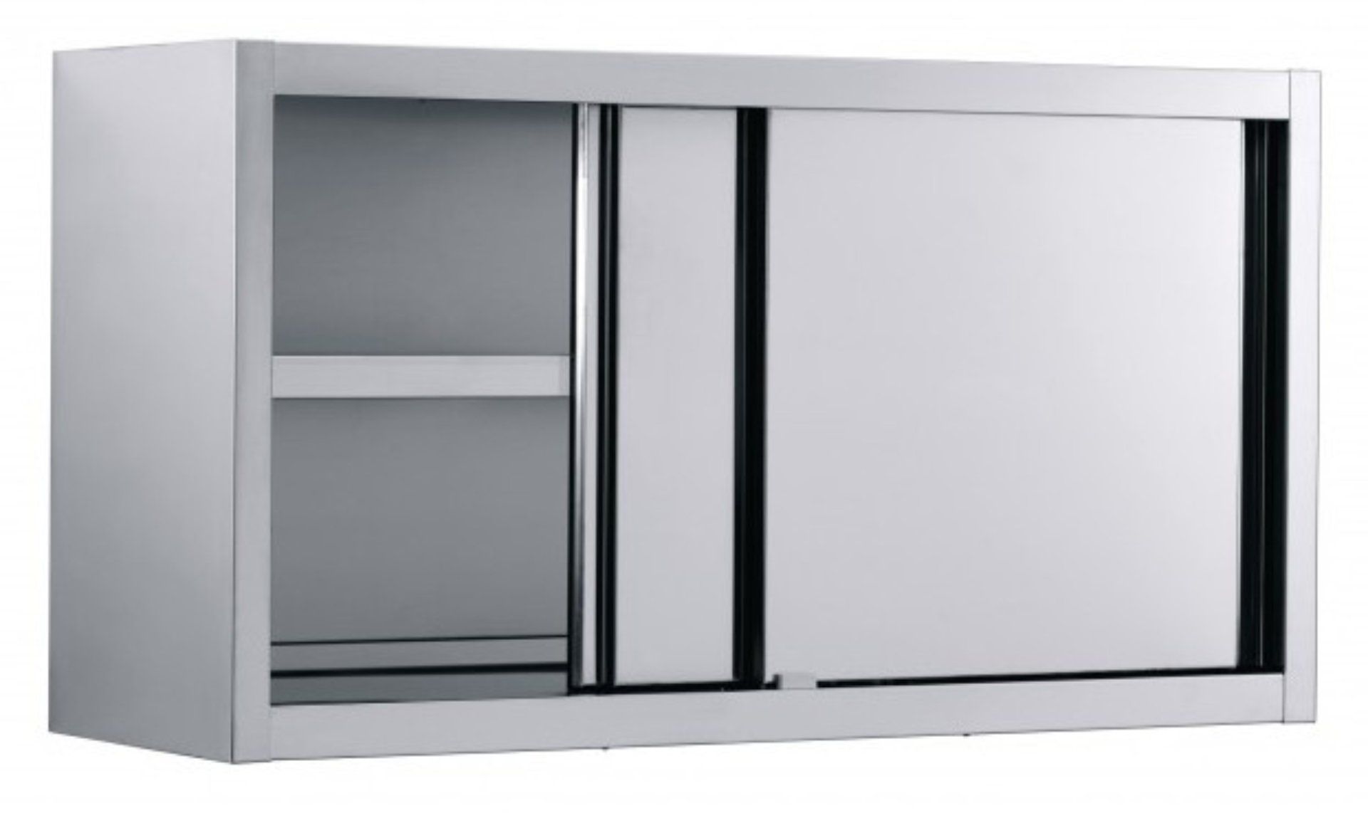 Mobile inox per cucina, dettaglio