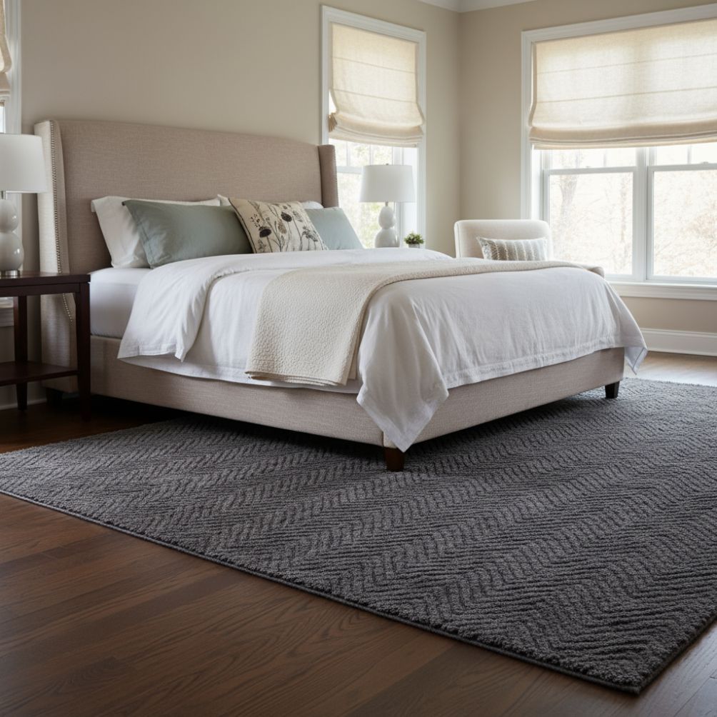 Carpeted floors