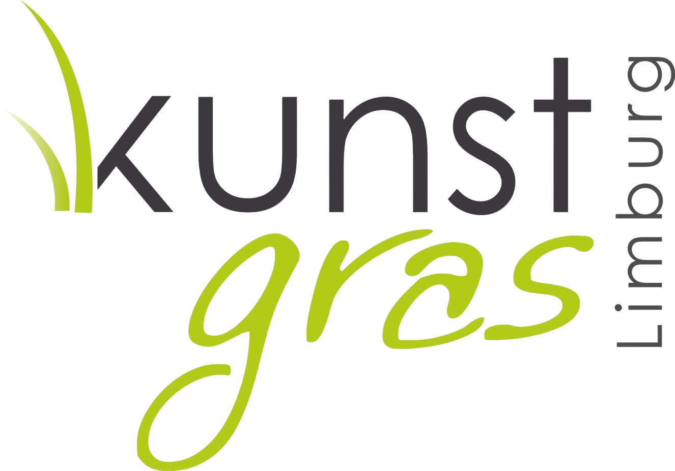 Logo for Kunstgras Limburg, featuring