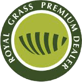 Groen rond logo met de tekst