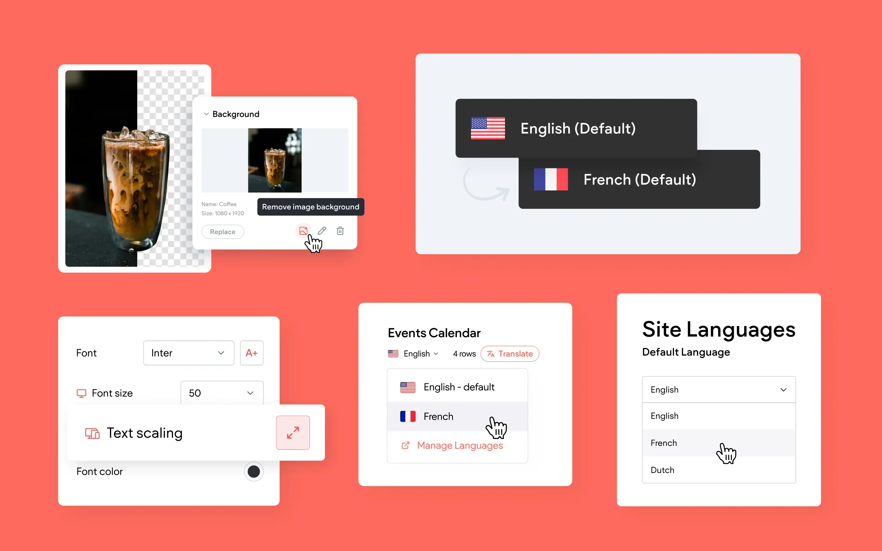 Entering business details into AI Assistant to train it