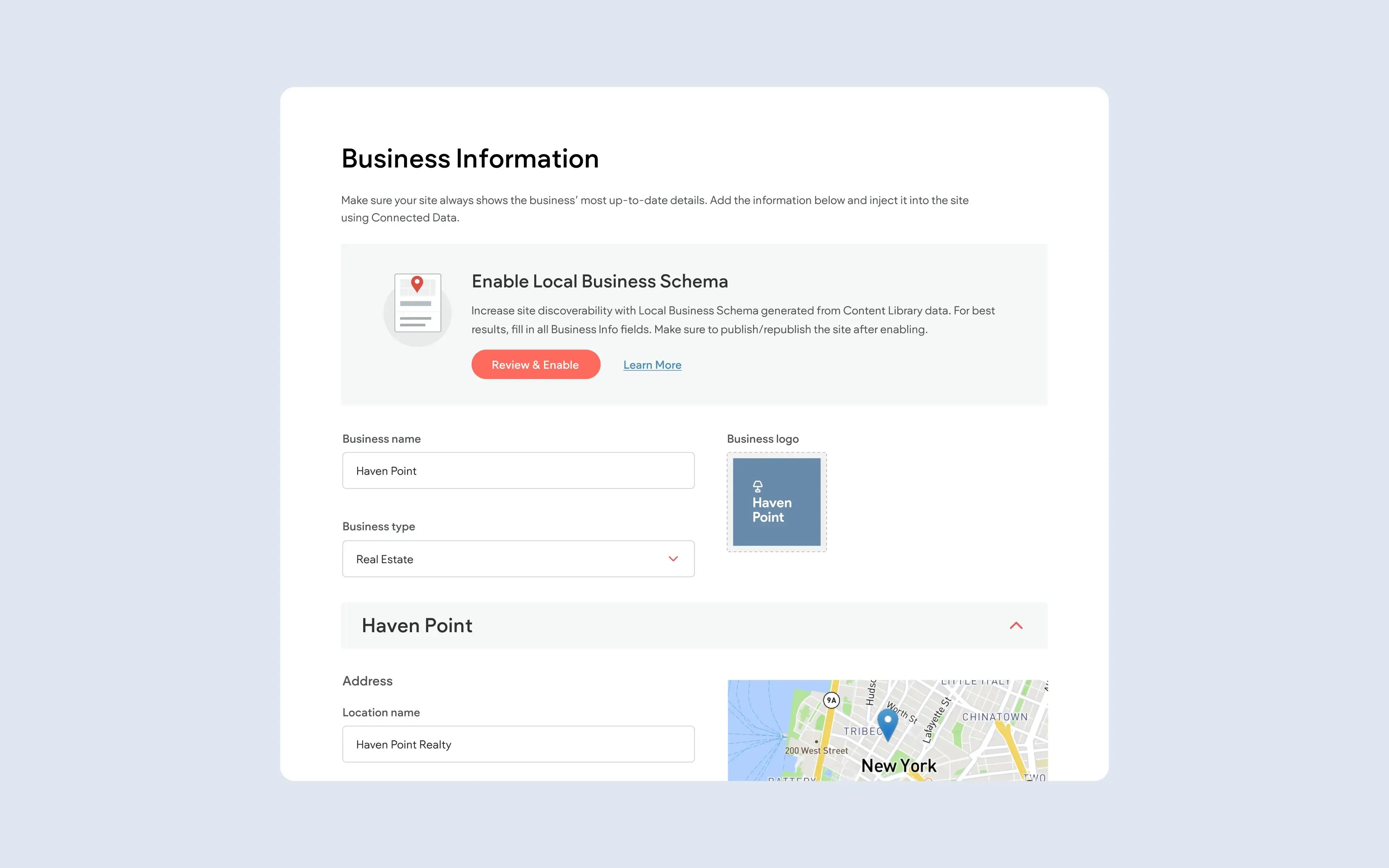 Generating AI Page Recommendations for a website