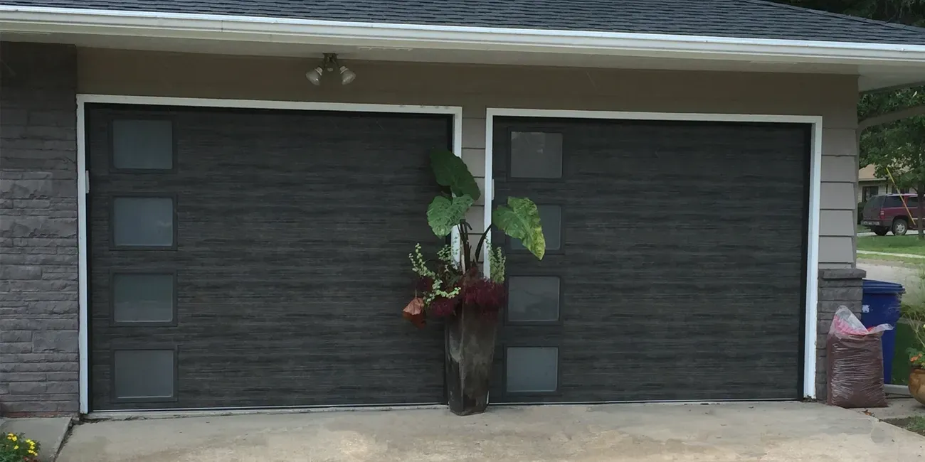 Big Wooden Garage Door — Beatrice, NE — Blue Valley Door Co. Inc.