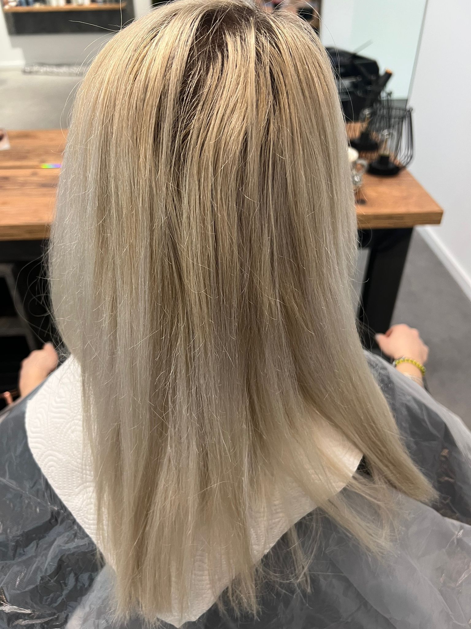 Haare Vorher