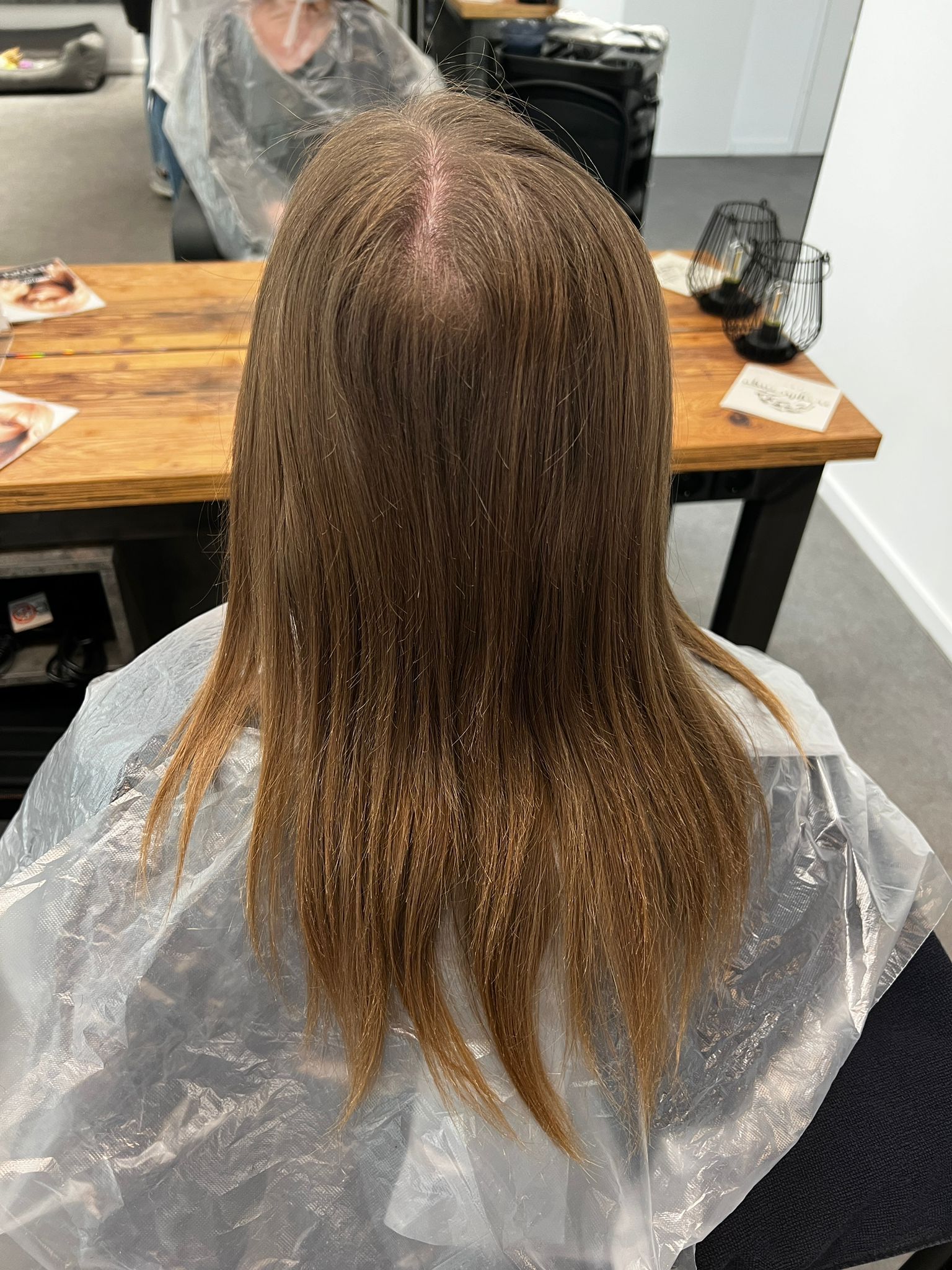 Haare Vorher