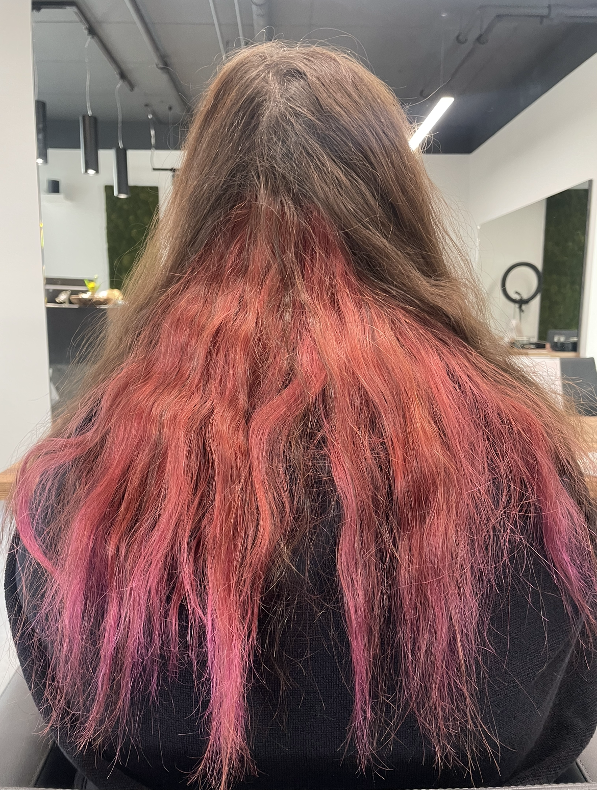 Haare Vorher