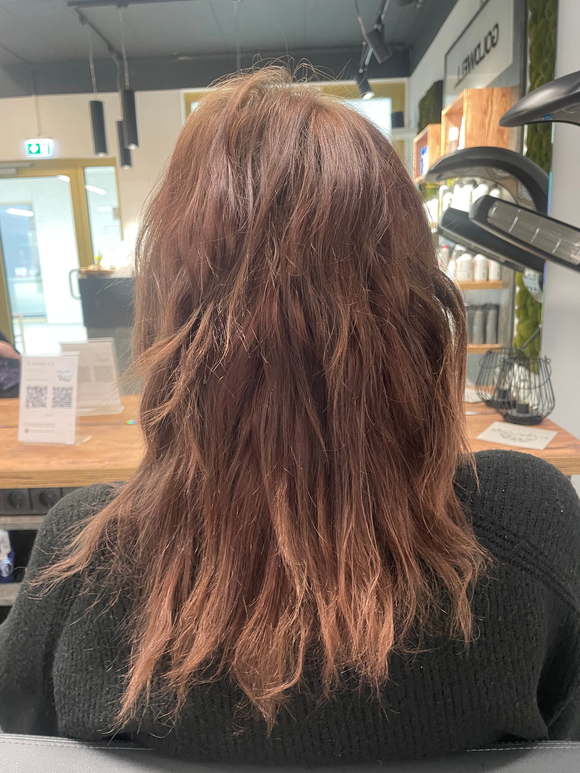 Haare Vorher
