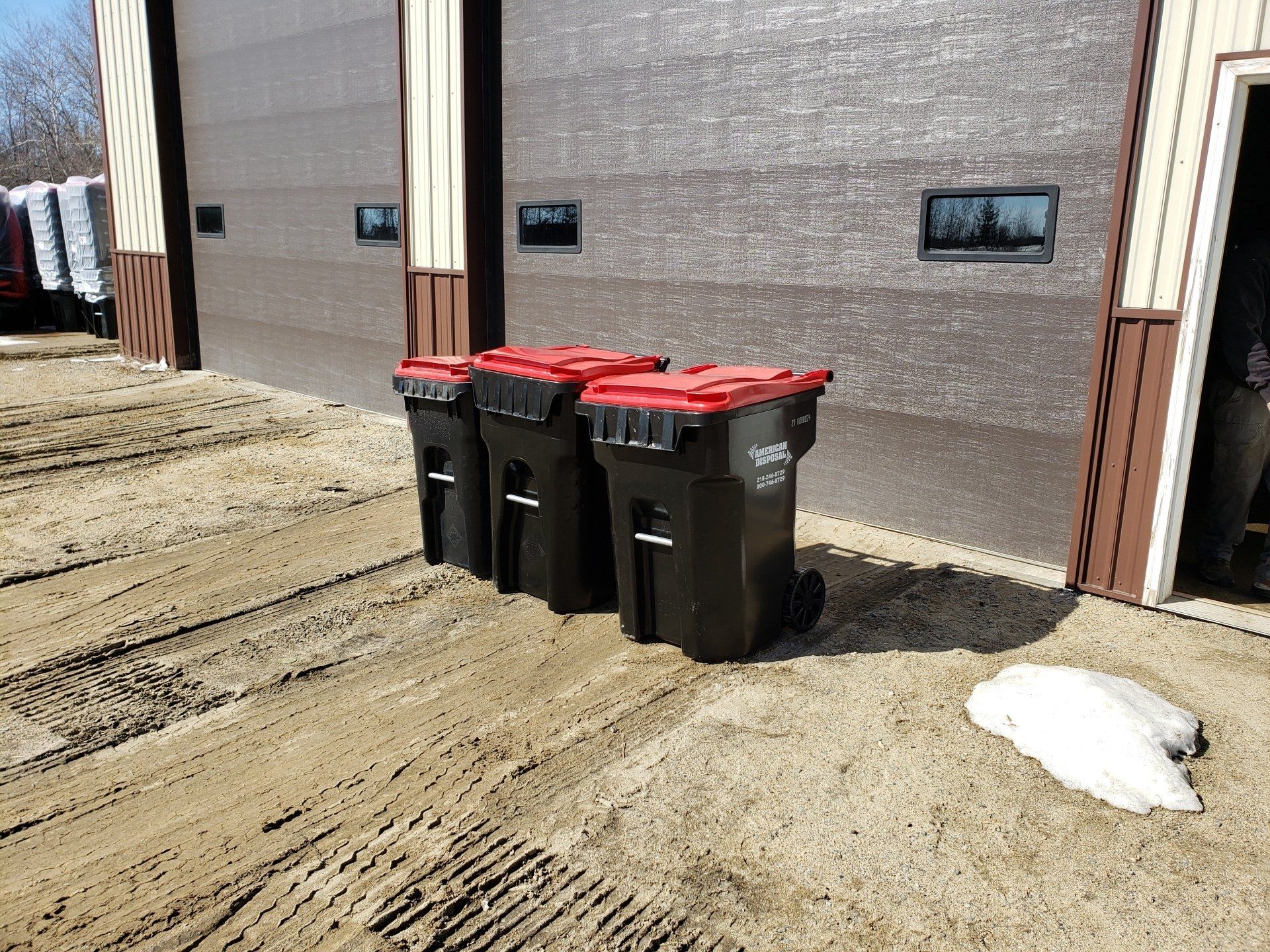 Big Black Dumpster — Deer River, MN — American Disposal Big Black Dumpster — Deer River, MN — American Disposal