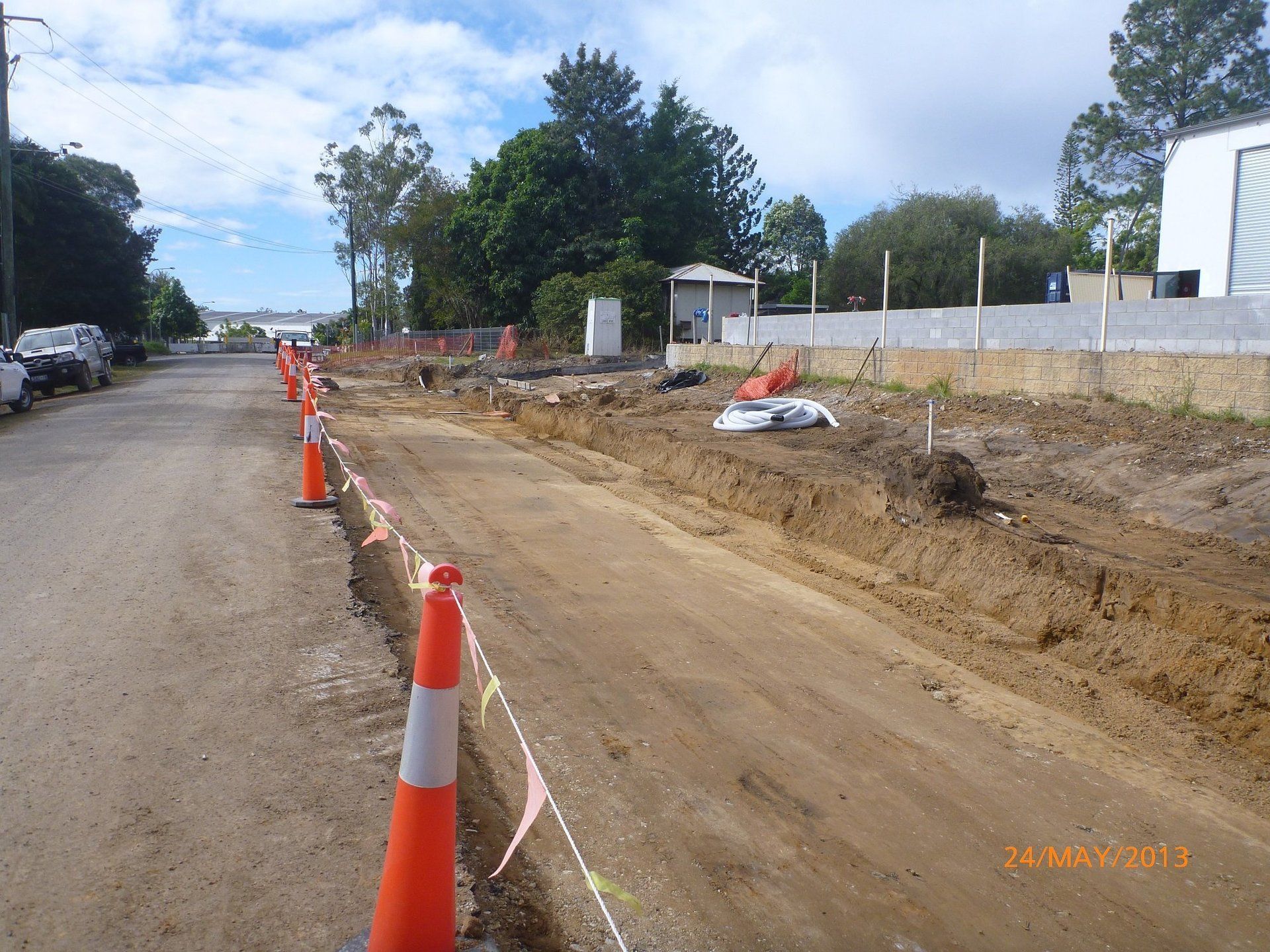 Road widening