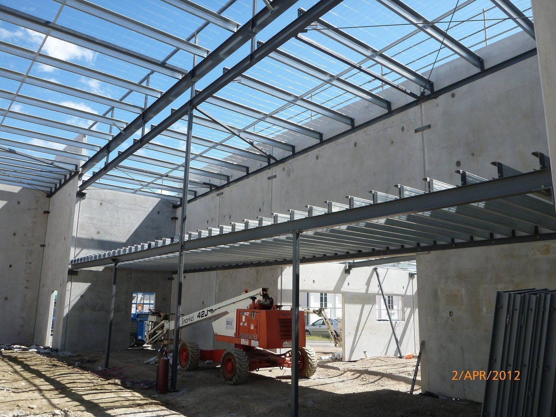 Warehouse frame