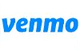 Venmo logo in blue lowercase text