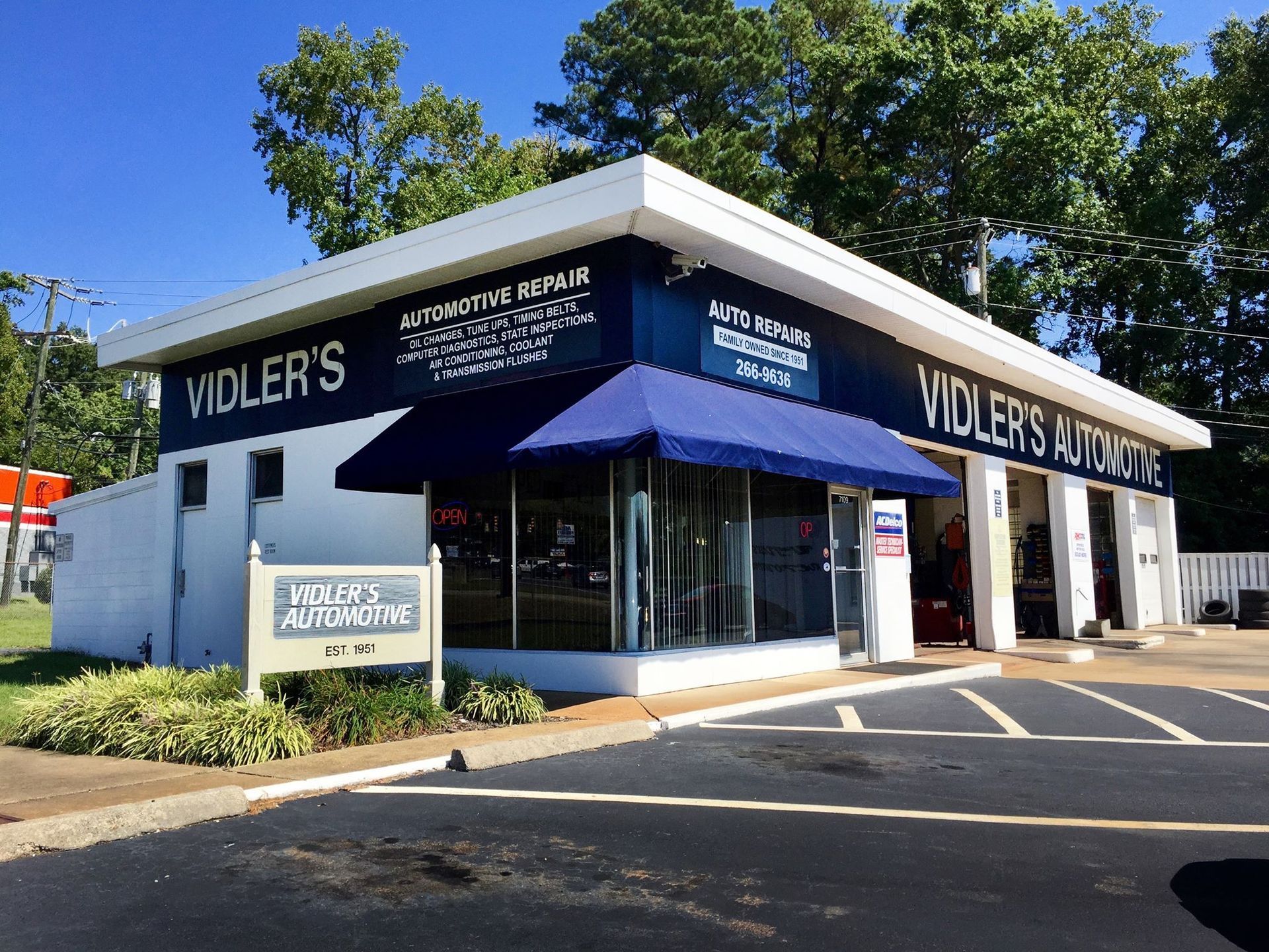 Front View | Vidler's Automotive