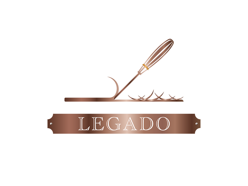 Legado Joinery logo on a dark background