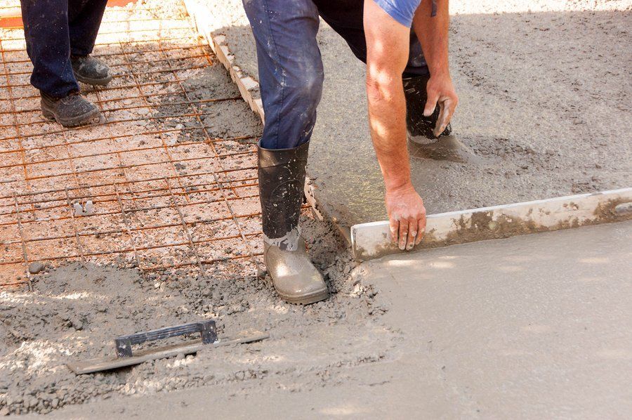 concrete floor