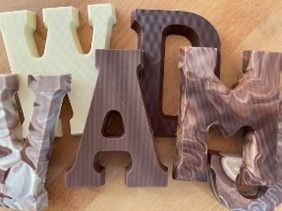 Chocolate letters