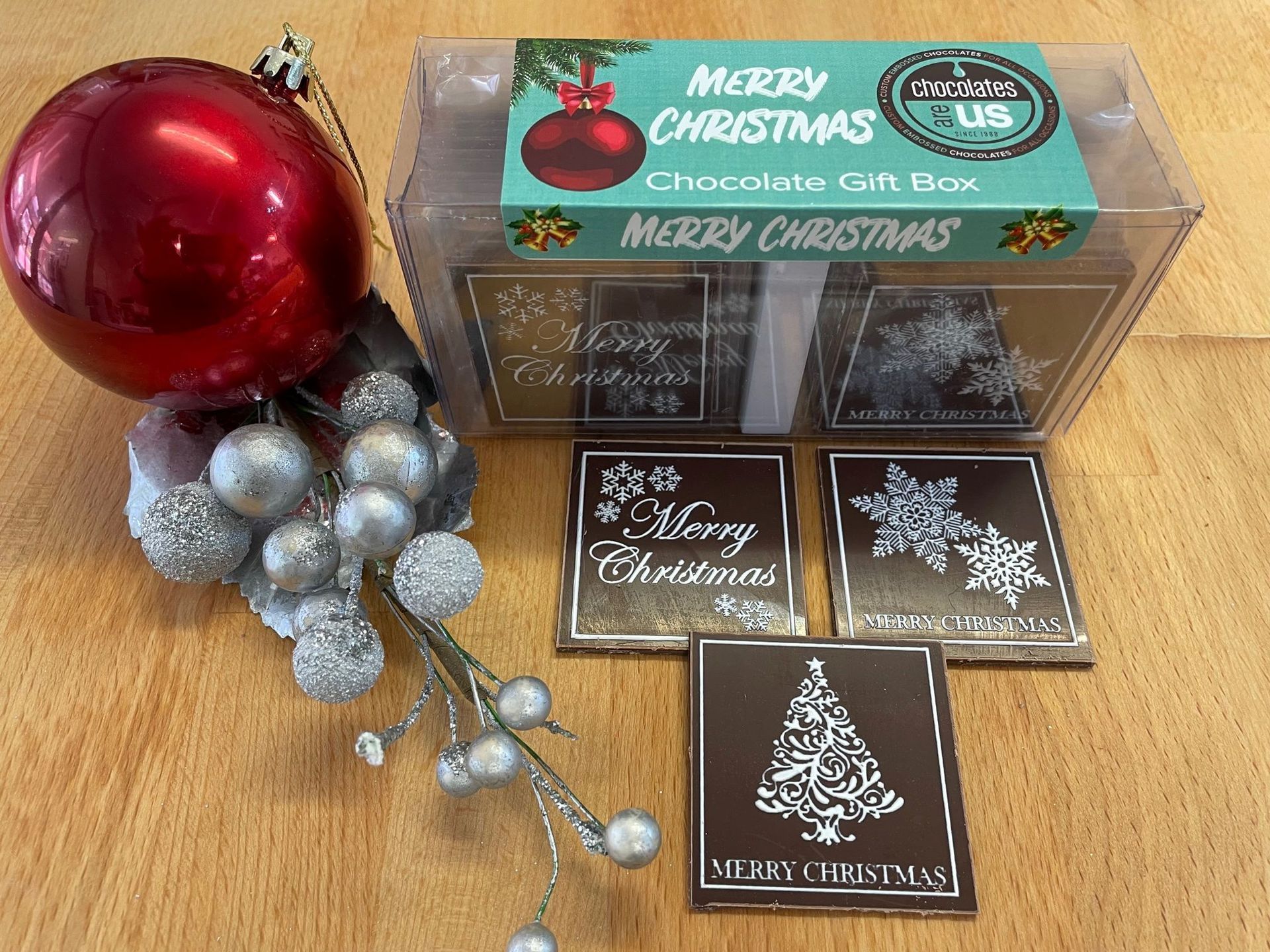 Special Christmas chocolate box