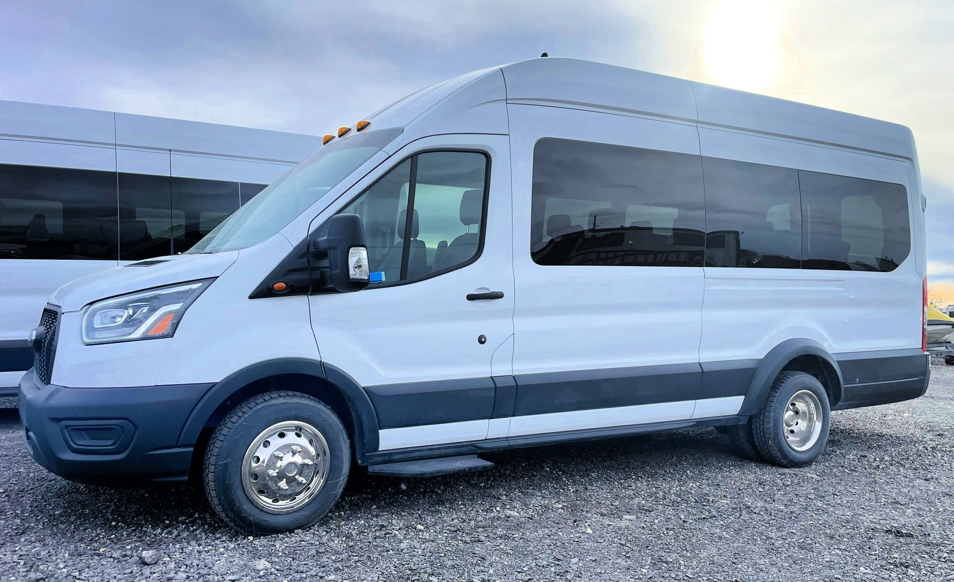 Limo To Go black executive 14 passenger shuttle bus