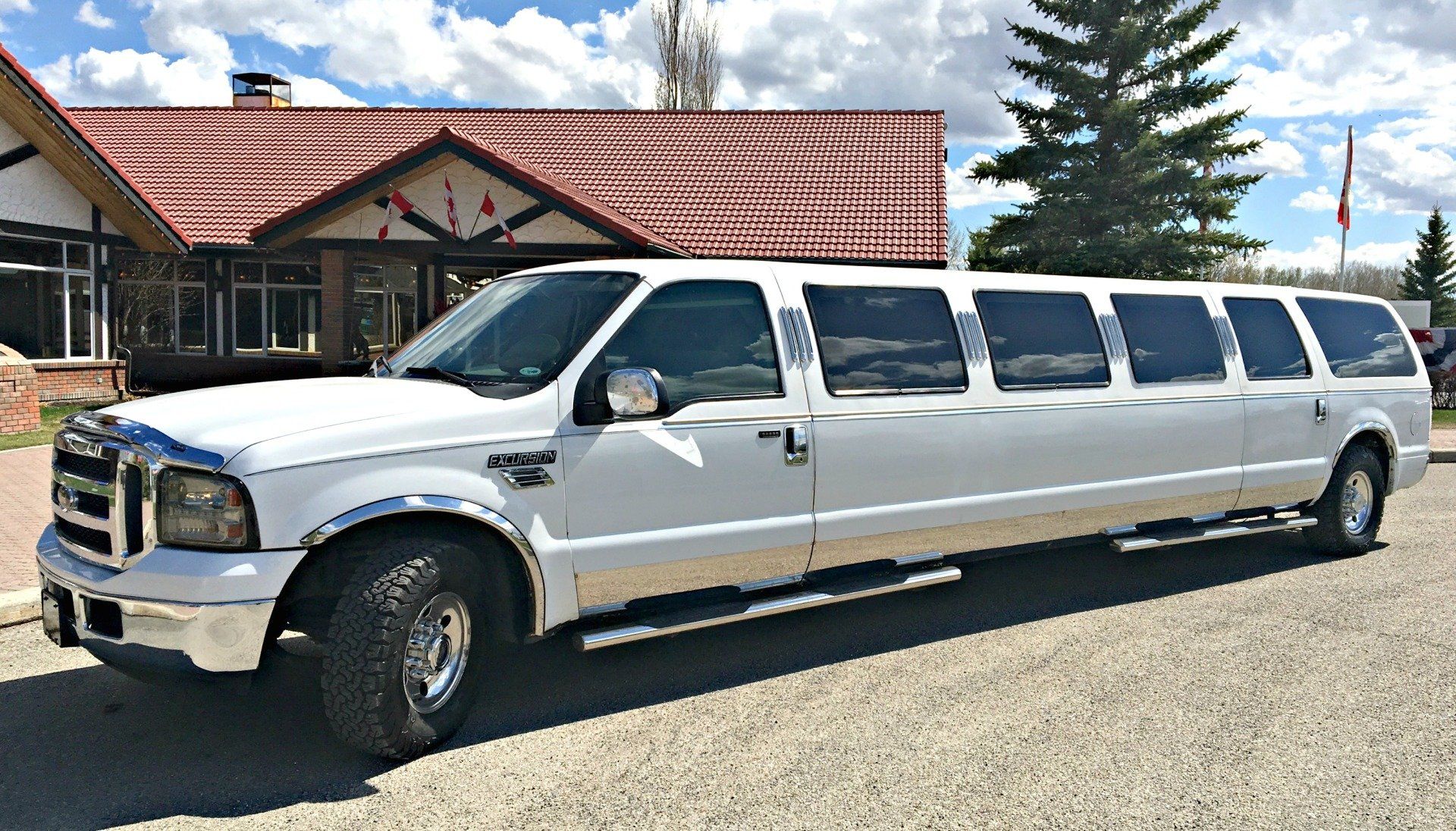 Limo To Go tuxedo 12 passenger stretch SUV limousine