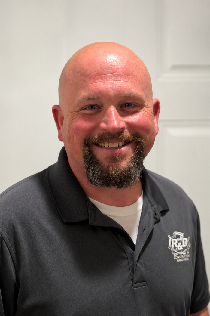 Email Adam Headshot picture of Adam Booher - Operations Manager at R&D Construction