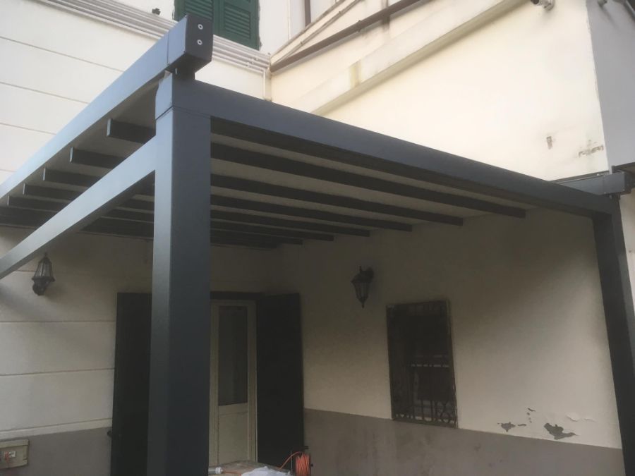 copertura in legno