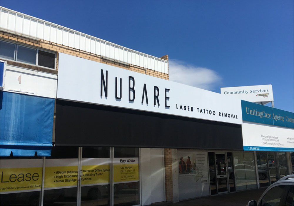 Nubare Laser Tattoo Removal Signage — General Signage in Tweed Heads South, NSW