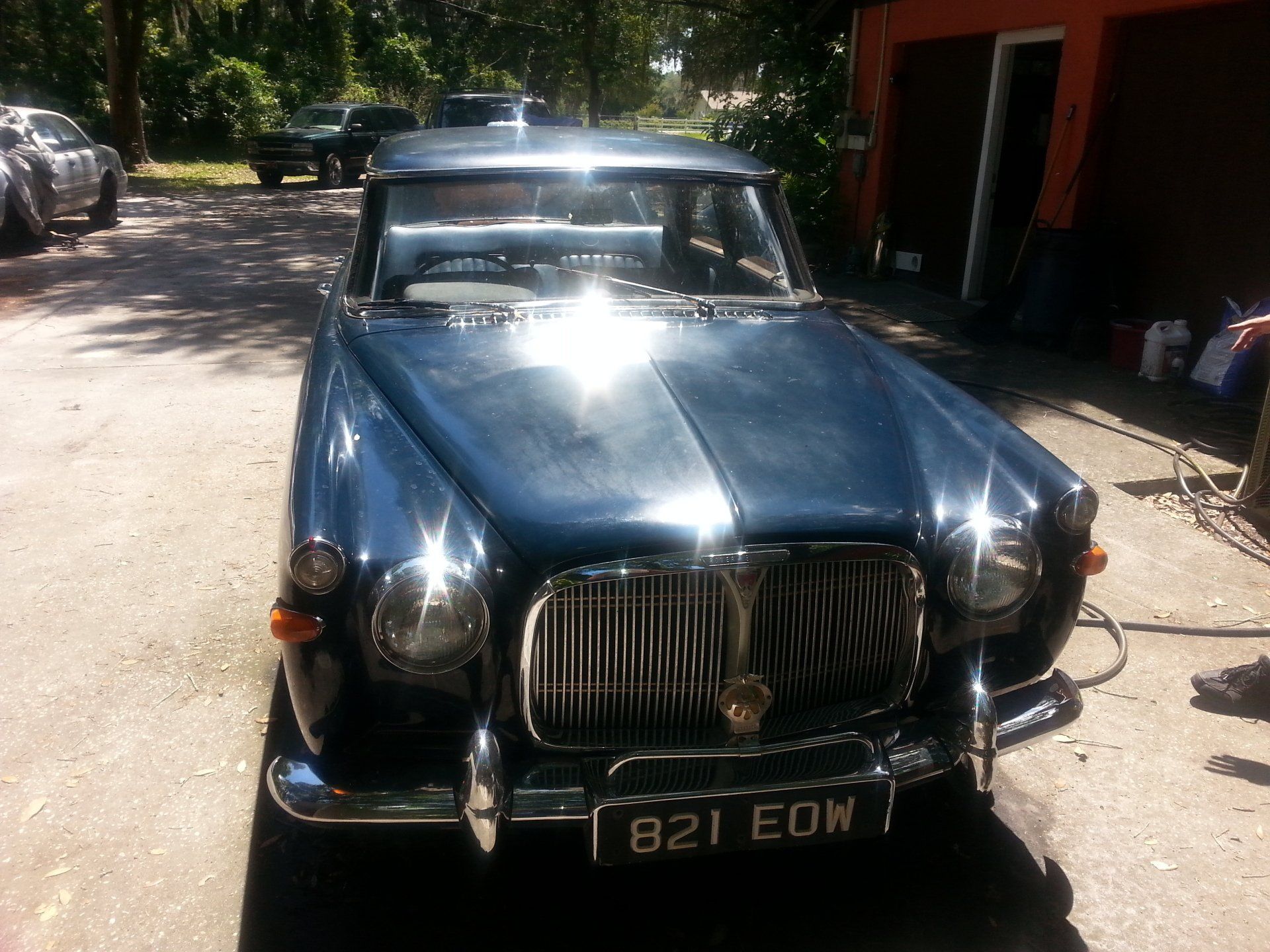 63 Rover P5B running by Lux Autosports