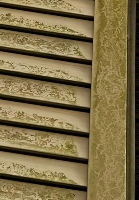 Before Cleaning The Dirty Exterior Surface | Wilmington, DE | Can-Man Exterior Cleaning