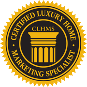 A logo for a certified luxury home marketing specialist