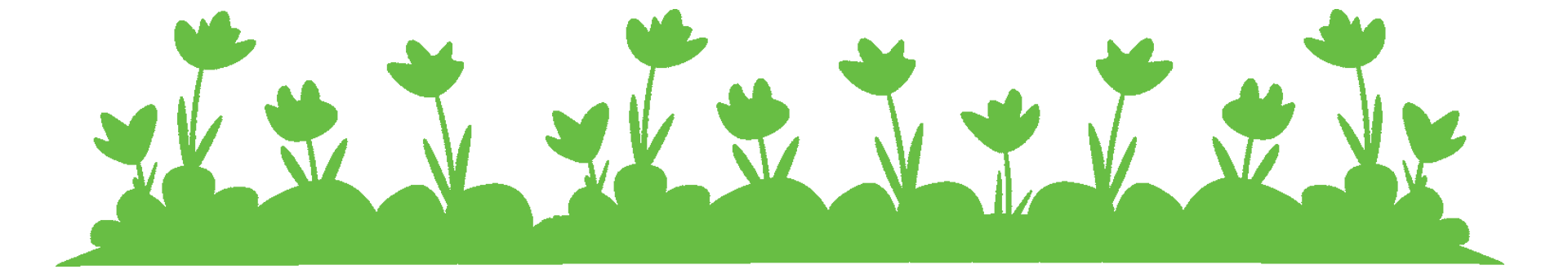 A green tree with roots on a white background.
