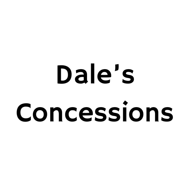 Dale 's concessions logo on a white background