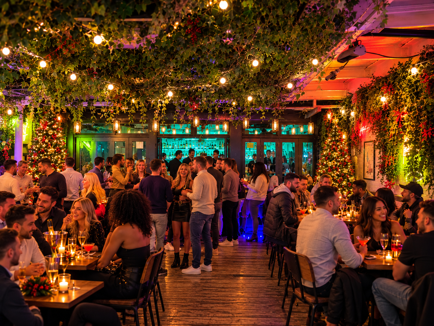 Celebrate the magic of Christmas with friends at the Yard