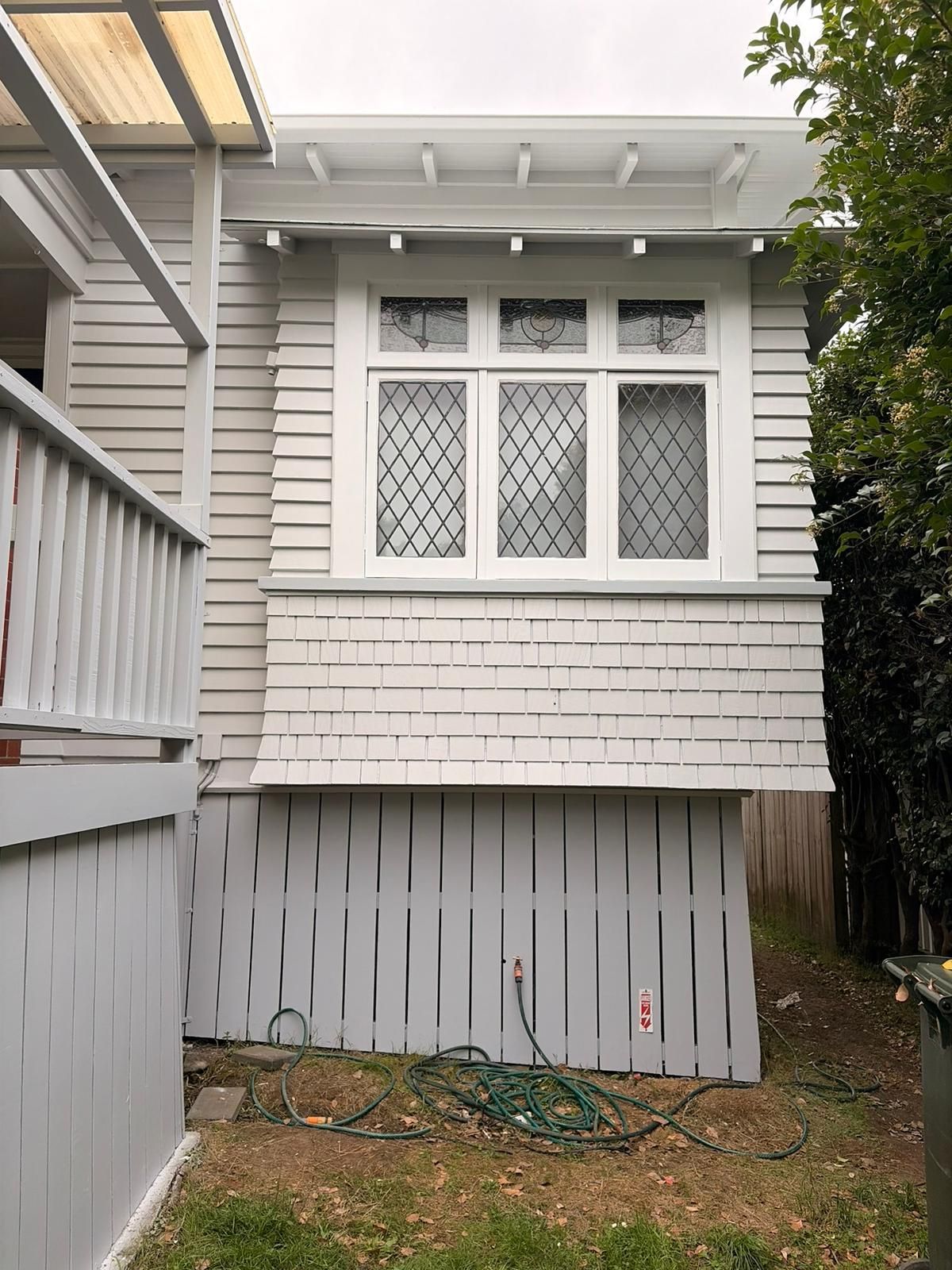 Completed exterior painting on a Devonport house