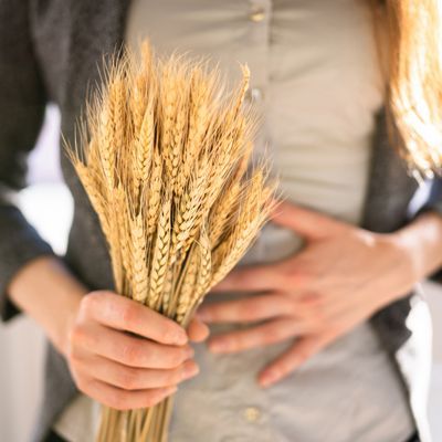 Woman with stomach issues representing celiac Disease