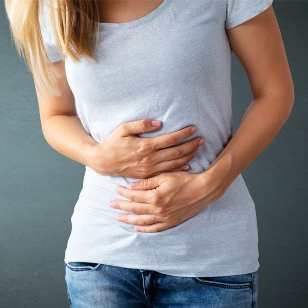 Woman with PMDD