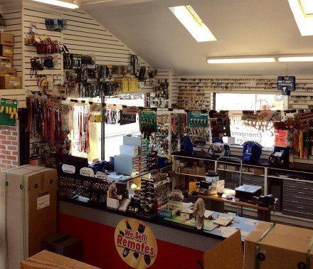 Image of interior of store. Photo for Advance Lock and Key, locksmith, Staten Island, NY.