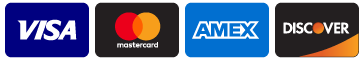 Image of credit card logos for Advance Lock and Key, locksmith, Staten Island, NY.