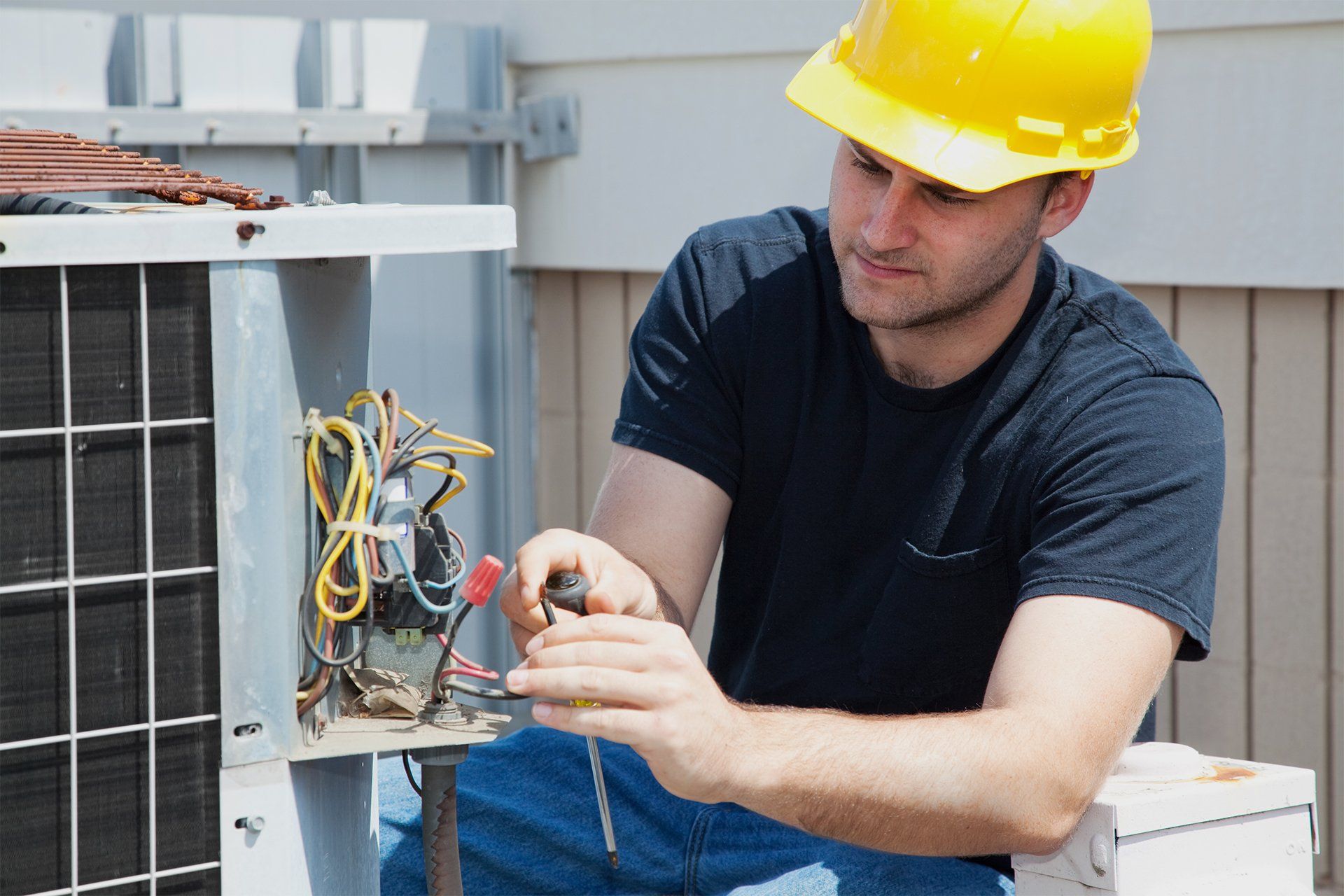 Repairing a Commercial AC Compressor