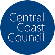 The logo for Central Coast Council.