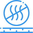An icon representing foul and unpleasant drain odours.
