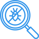 An icon representing increased pest activity from blocked drains.