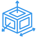 An icon representing reduced surface damage as a benefit of vacuum loading.
