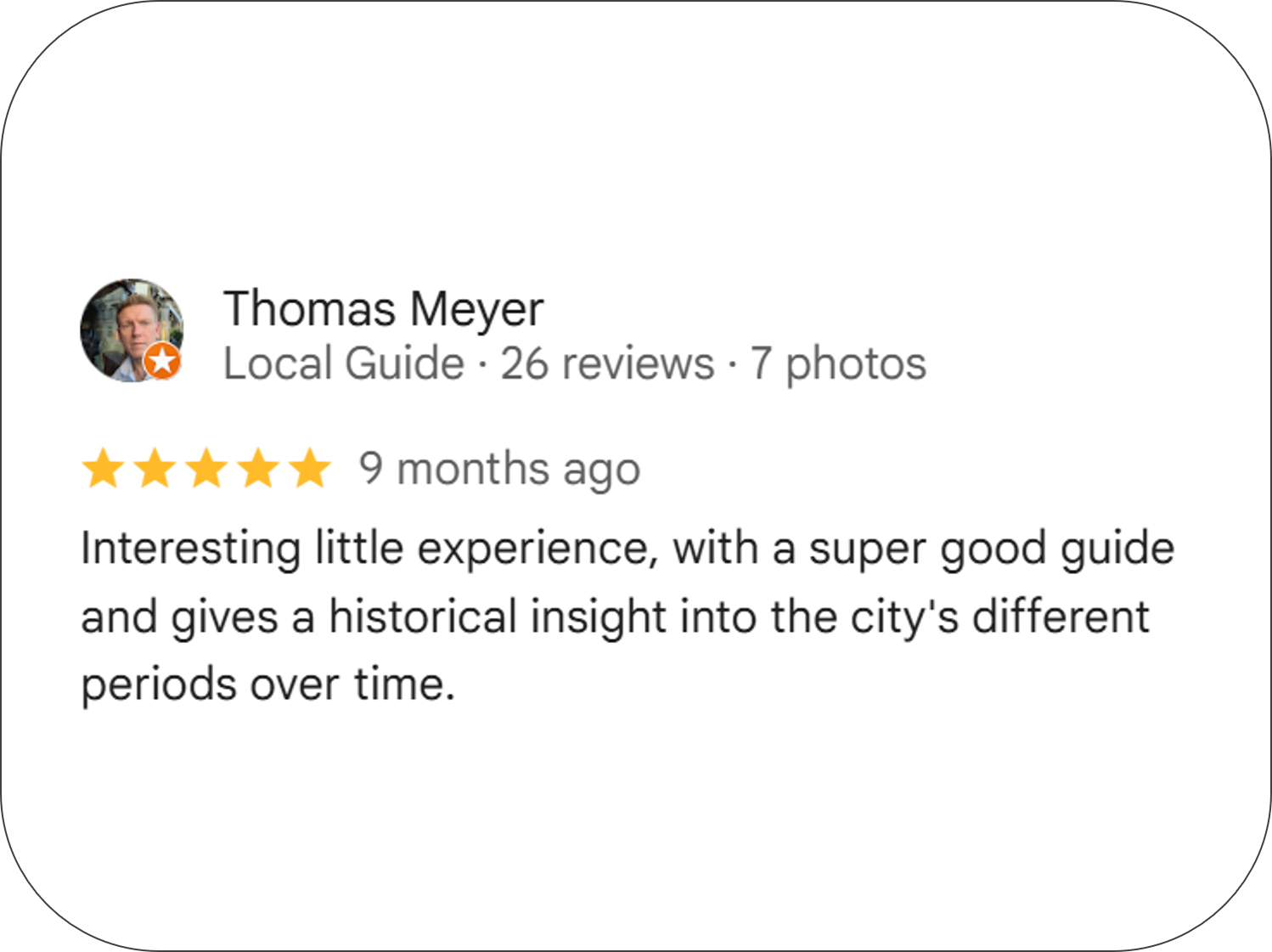 Google Reviews of Pistoia Sotterranea